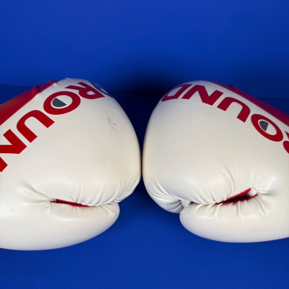 9Round Boxing Gloves Red White Unisex Training Sparring Kickboxing Gear 27 - Picture 6 of 6